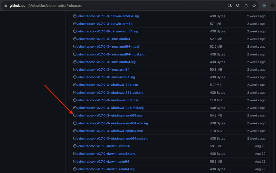 GUI mode and lab setup: Download and run Velociraptor in GUI mode (01)